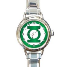 Green Lantern Vol 2 16 Starter Italian Charm Links Round Watch 01