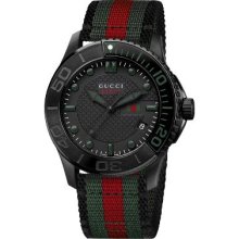 Gucci G-Timeless Black PVD Steel Men's Watch