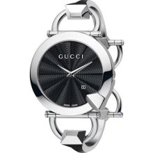 Gucci Women's Chiodo Black Dial Watch YA122502