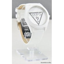 Guess Fashion Ladies Watch White Leather Classic U75051l1