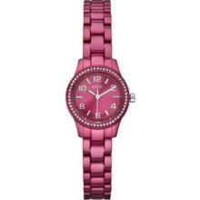 Guess Ladies Purple Aluminium Bracelet W80074L1 Watch