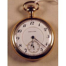 Hamilton Pocket Watch 17 Jewel Antique Very Good Condition