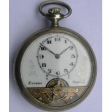 Hebdomas-antique 8 Days Men's Pocket Watch Swiss 1900's