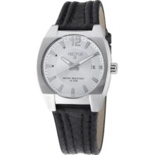 Hector H France Men's 'Fashion' Leather Strap Watch 665082 ...