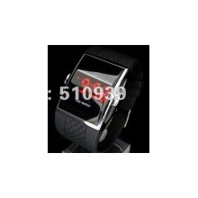 high quality red led watches luxury digital men's sport 5pcs/lot stai