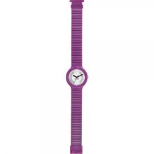 Hip Hop Ladies Crystals 35Mm Wrist Watch Hwu0068 Violet With Crystal Analogue Dial