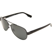 Hugo Boss 0317 S Mens Polarized Aviator Full Rim Designer Sunglasses