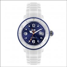 Ice-watch Si.wb.b.s.12 Mens Ice-white Blue Watch Rrp Â£85