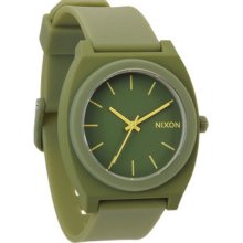 In Box Nixon Time Teller P Matte Army Wrist Watch Retails $75