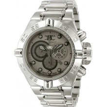 Invicta 11589 Men's Subaqua Noma 4 Stainless Steel Band Silver Dial Watch