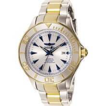 Invicta 7036 Men's Signature Stainless Steel Band Silver Dial Watch