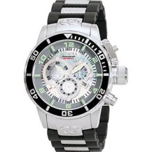 Invicta Corduba Chronograph Analog Display White Mop Dial Mens Watches 0476