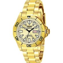 Invicta Men S 7047 Signature Collection Pro Diver Gold-tone Automatic Watch