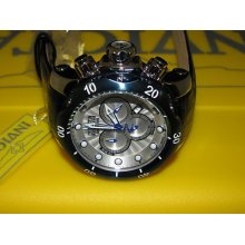 Invicta Mens 10781 Reserve Venom Silver Dial Watch Yellow 8 Slot Dive Case