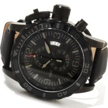 Invicta Men's Corduba Combat Chronograph Black Dial Black Nylon Watch