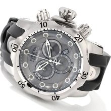 Invicta Mens Reserve Venom Swiss Made Chronograph Stainless Steel Grey Watch