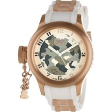 Invicta Women's 11349 Russian Diver Grey And Off White Camouflage Dial