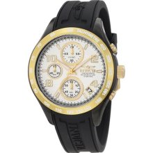 Invicta Women's Specialty Chronograph Silver Dial Black Polyurethane12098