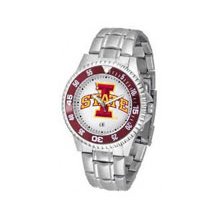 Iowa State Cyclones Competitor Steel Watch Sun Time