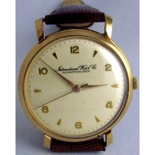 IWC IWC 18K GOLD WATCH-Vintage Watch