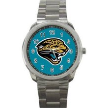 Jacksonville Jaguar Sport Metal Watch 01