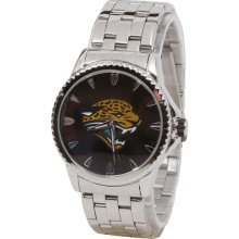 Jacksonville Jaguar watch : Jacksonville Jaguars Manager Stainless Steel Watch