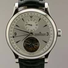 Jaeger Lecoultre Master Tourbillon Regulateur Automatic Dual Time Watch Q1658420