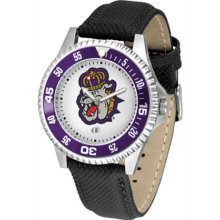 James Madison Dukes JMU Mens Leather Wrist Watch