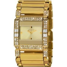 Jet Set Beverly Hills Ladies Watch in Gold