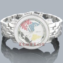 Joe Rodeo Watch - Tyler World Map, 2.00ct White Case