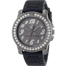 Juicy Couture Pedigree Black Jelly Strap Women's Watch 1900794