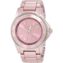 Juicy Couture Women's Case Pink Aluminium Watch 1900888