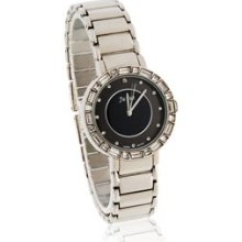 Julius JA-457 Round Dial Stainless Steel Band Women's Watch with Diam