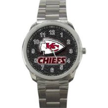 Kansas City Chiefs Sport Metal Watch 08