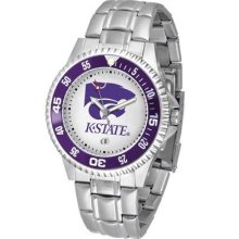 Kansas State University Men's Stainless Steel Watch