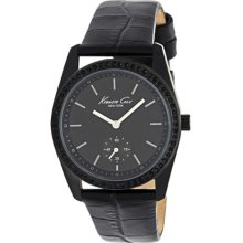 Kenneth Cole Black Leather Band Women's Watch Kc2603