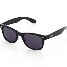 Kenneth Cole REACTION Men's Black Plastic Wayfarer Sunglasses Men's