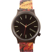 Komono Autumn Leaf Wizard Print Watch