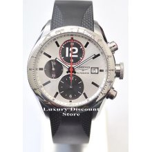 L3.636.4.76.9 Longines Men's Watch Grandvitesse Automatic Chronograph Bk Rubber