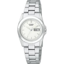 Ladies Citizen Quartz Stainless Steel Watch