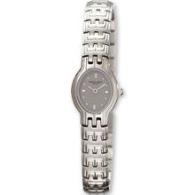 Ladies Stainless Steel Grey Dial 18Mm Watch