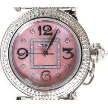 Ladies Women Diamond JoJino Watch Round Cut H Color IJ-1050 0.12ct