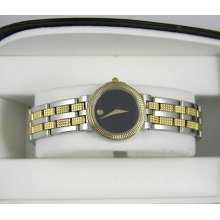 Lady's Movado Trevi 2-tone Swiss Quartz Watch Mint