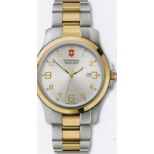 Large 2-tone Stainless Steel Garrison Elegance Watch