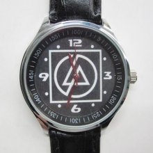 Linkin Park Band Logo Leather Strap Watch 02