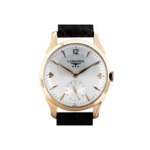 Longines 18K Rose Gold Automatic Mans Wristwatch