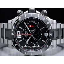 Longines Admiral Chronograph NEW L36674567 stainless steel watch sale