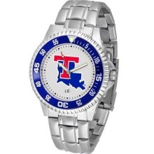 Louisiana La Tech Men's Stainless Steel Watch