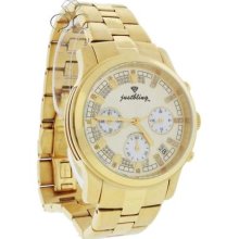 Lovely Jbw Just Bling Women's Delano Watch Stainless Steel Gold Plated Jb-6218-g