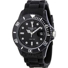 Madison Candy Time Black Polycarbonate Unisex Watch U4167a-2